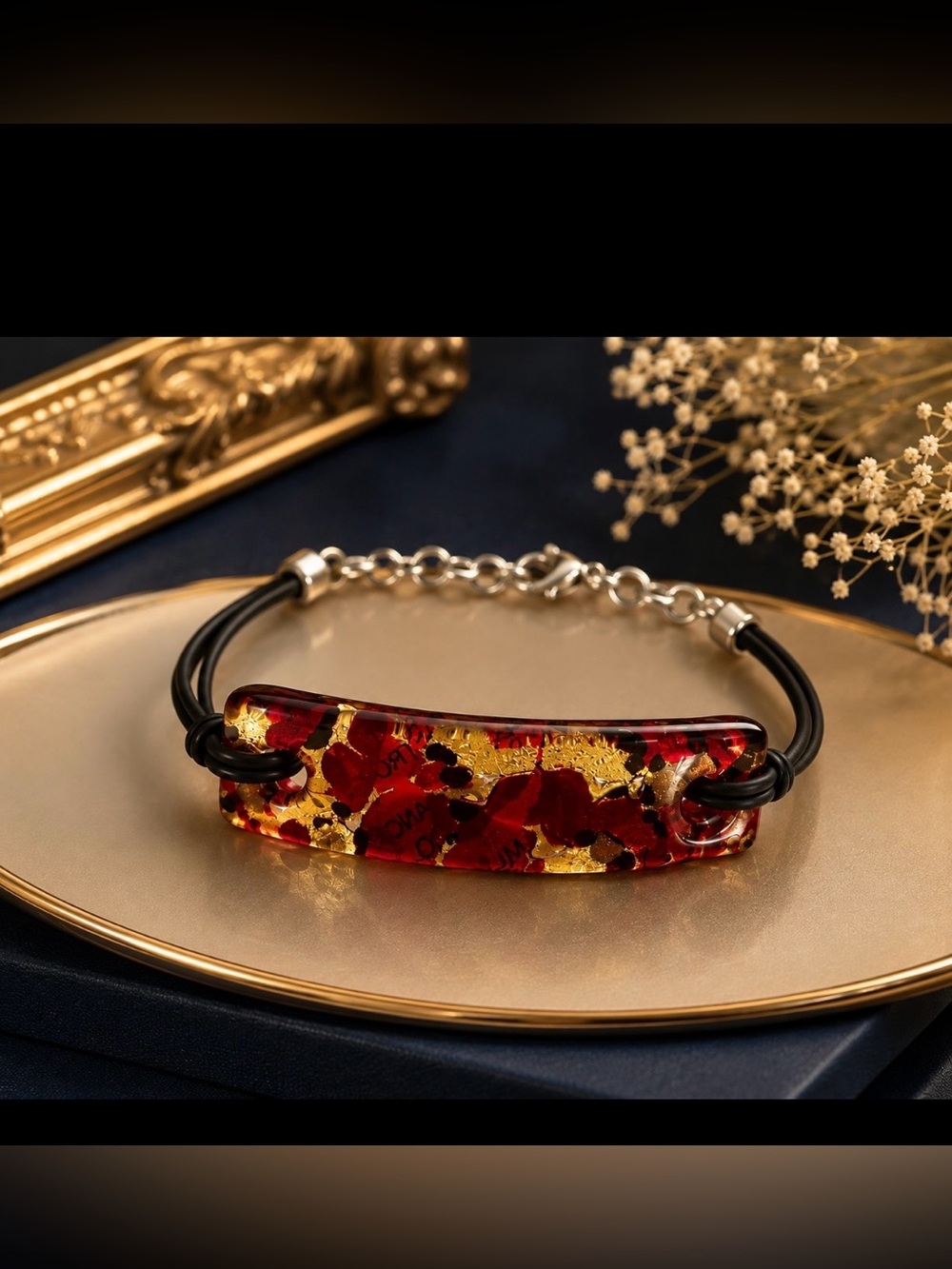 Beautiful Italian Murano Glass Bracelet